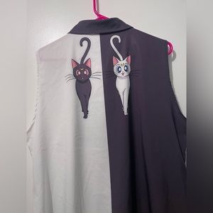 Sailor moon Luna and artimis business time short